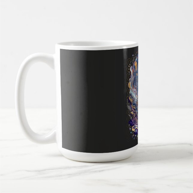 Astronautendesign Kaffeetasse (Links)