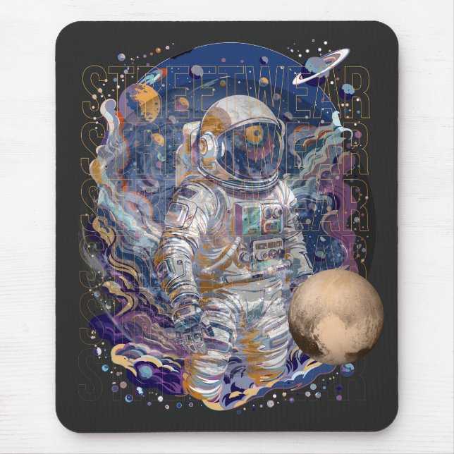 Astronautendesign Mousepad (Vorne)