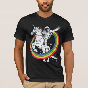 Astronautenfahrer Unicorn-T - Shirt