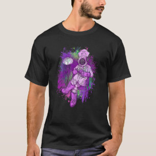 Astronautenhelm Krankenschwester Krankenhaus Raumf T-Shirt