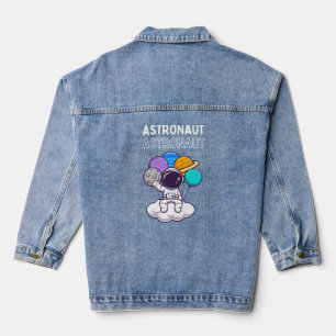 Astronautenkarosserieanzug Jeansjacke