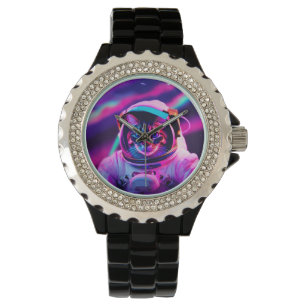Astronautenkatze Armbanduhr