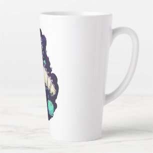 Astronautenkatze farbig milchtasse