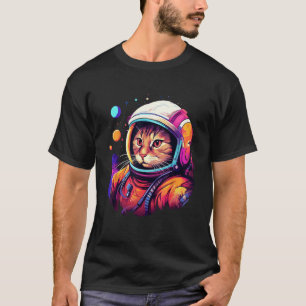 Astronautenkatze, Funny Cat Lovers, Space Cat Astr T-Shirt