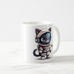 Astronautenkatze Kaffeetasse