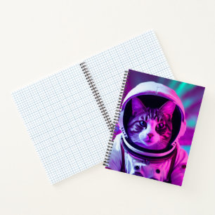 Astronautenkatze Notizbuch
