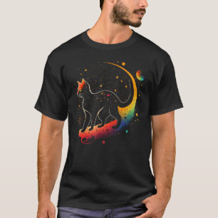 Astronautenkatze oder Funny Galaxy Cat on Space Ca T-Shirt