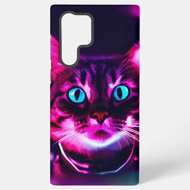 Astronautenkatze Samsung Galaxy Hülle (Rückseite)