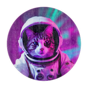 Astronautenkatze Schneidebrett