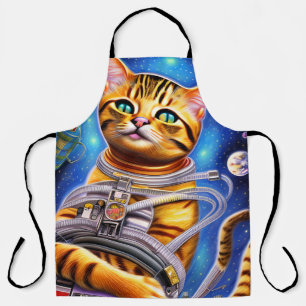 Astronautenkatze Schürze