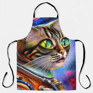 Astronautenkatze Schürze