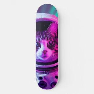 Astronautenkatze Skateboard