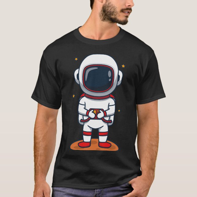 Astronautenkinder T-Shirt (Vorderseite)