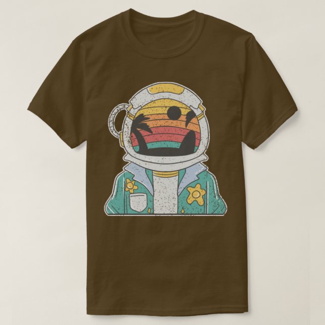 Astronautenliebhaber T-Shirt (Design vorne)