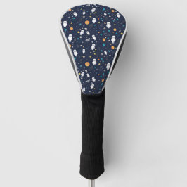 Astronautenmuster Golf Headcover