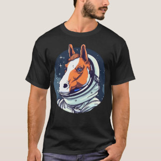 Astronautenpferd im All T-Shirt