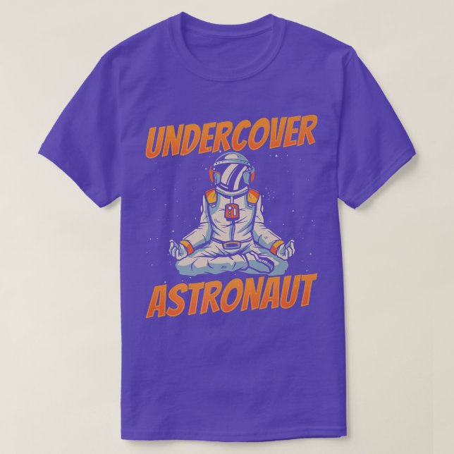 Astronautenplaneten-Raumschiff T-Shirt (Design vorne)
