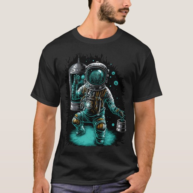 Astronautenpods T-Shirt (Vorderseite)