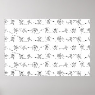 Astronautenposter Poster