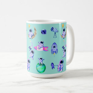 AstronautenraketenraumWeltraum Kaffeetasse