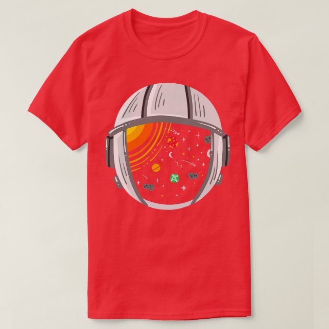 Astronautenraum T-Shirt (Design vorne)