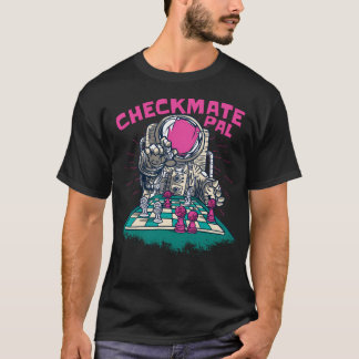Astronautenschach T-Shirt