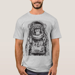 Astronautenschimpanse T-Shirt