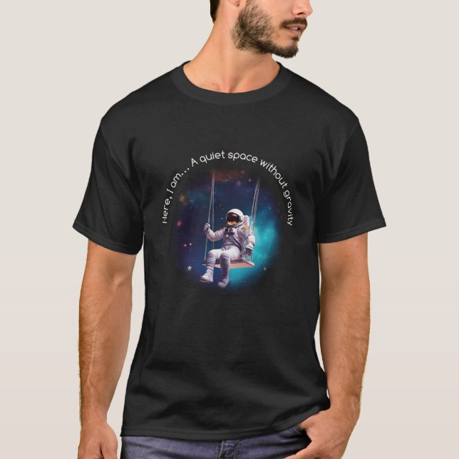 Astronautenschwingen T-Shirt (Vorderseite)