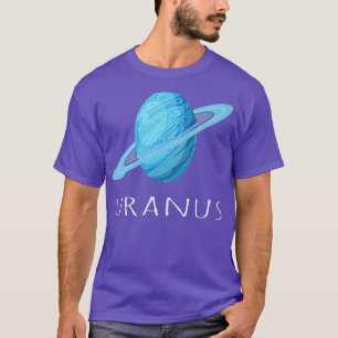 Astronautensolarsystem , Weltraumliebhaber Uranus T-Shirt