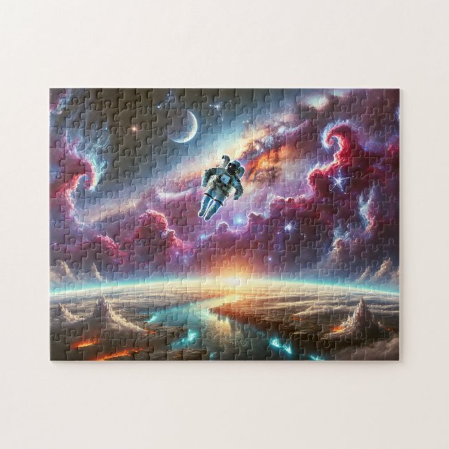 Astronautentraum Mythische Sternbilder, Kosmos Puzzle (Horizontal)