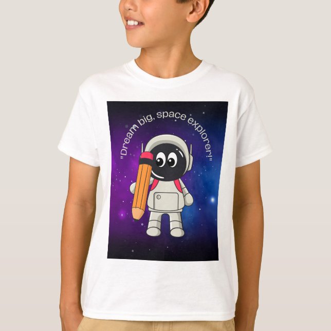 Astronautenziffern T-Shirt (Vorderseite)