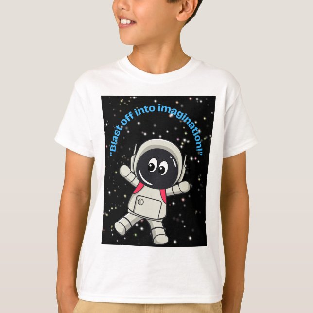 Astronautenziffern T-Shirt (Vorderseite)