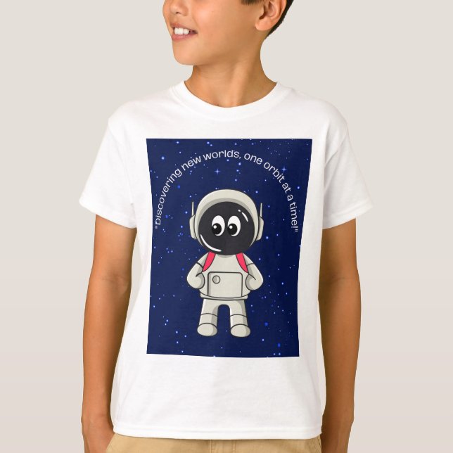 Astronautenziffern T-Shirt (Vorderseite)