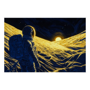 Astronautin Poster