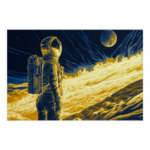 Astronautin Poster
