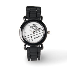 Astronautin Spaceman Tennisspieler Armbanduhr