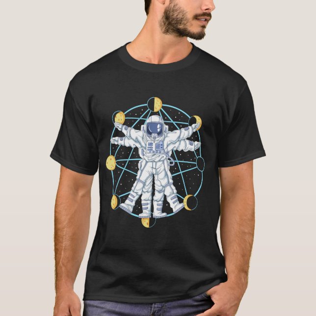 Astronautin T-Shirt (Vorderseite)