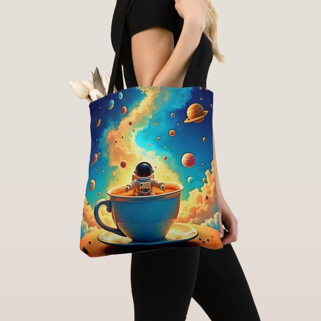 Astronauts Coffee Cosmos Reise (Von Nahem)