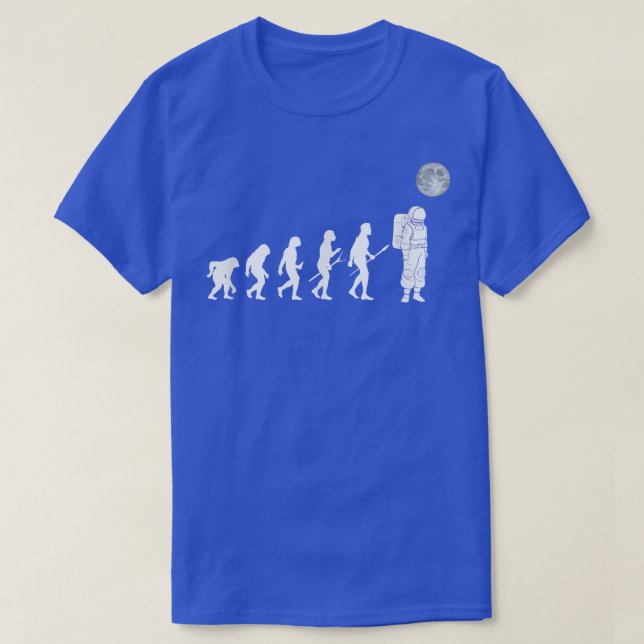 Astronauts Human Activity Evolution Walking in Spa T-Shirt (Design vorne)