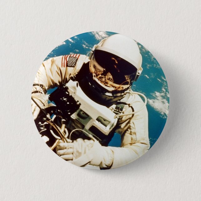AstronautSpacewalk Button (Vorderseite)