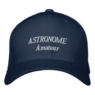ASTRONOME Amateur Bestickte Kappe