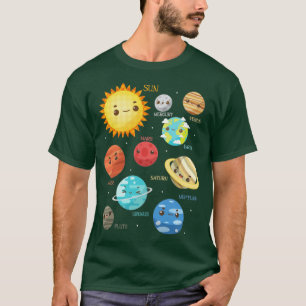 Astronomen Planets Niedlich Astronomen T-Shirt