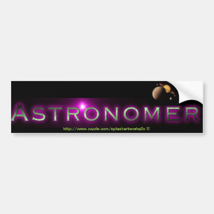 "Astronomer" Autoaufkleber