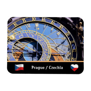 Astronomical Clock, Prag, Czechia Magnet