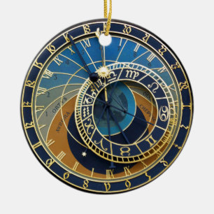 Astronomical Clock-Prag Orloj Keramik Ornament