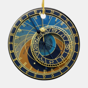 Astronomical Clock-Prague Orloj Keramik Ornament