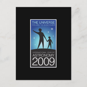 Astronomie 2009 postkarte