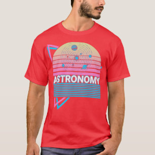 Astronomie Astronom Geschenk Sonnensystem T-Shirt