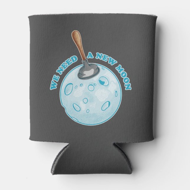 Astronomie der Mondastronomie Dosenkühler (Vorderseite)