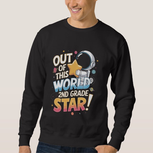 Astronomie der zweiten Stufe Astrologie Student Ou Sweatshirt (Vorderseite)